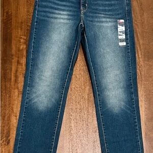 Levi's Women's Straight Leg Jeans in Deep Blue